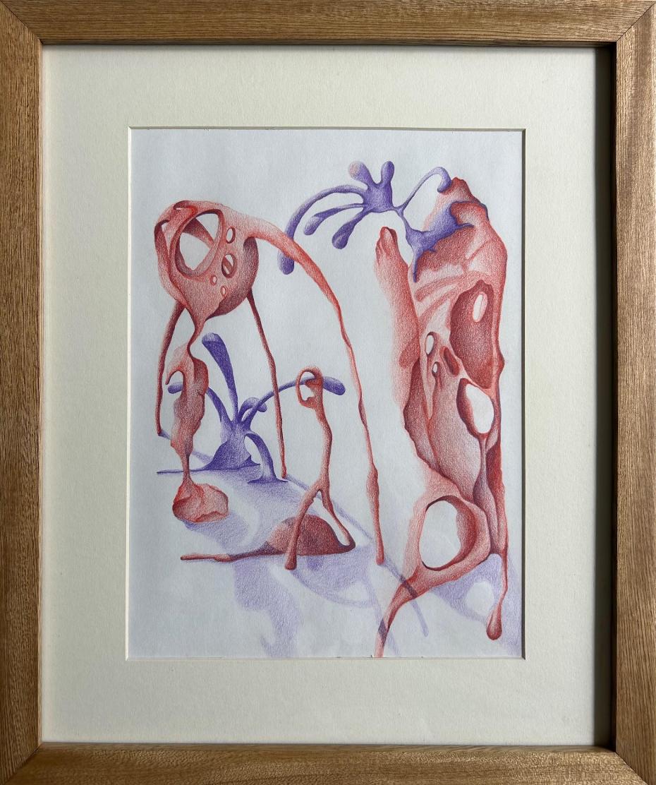 E-002, Color sobre papel